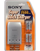 Sony Ni-MH Super Quick Charger (BCG34HE4) Sony Ni-MH Super Quick Charger (BCG34HE4)